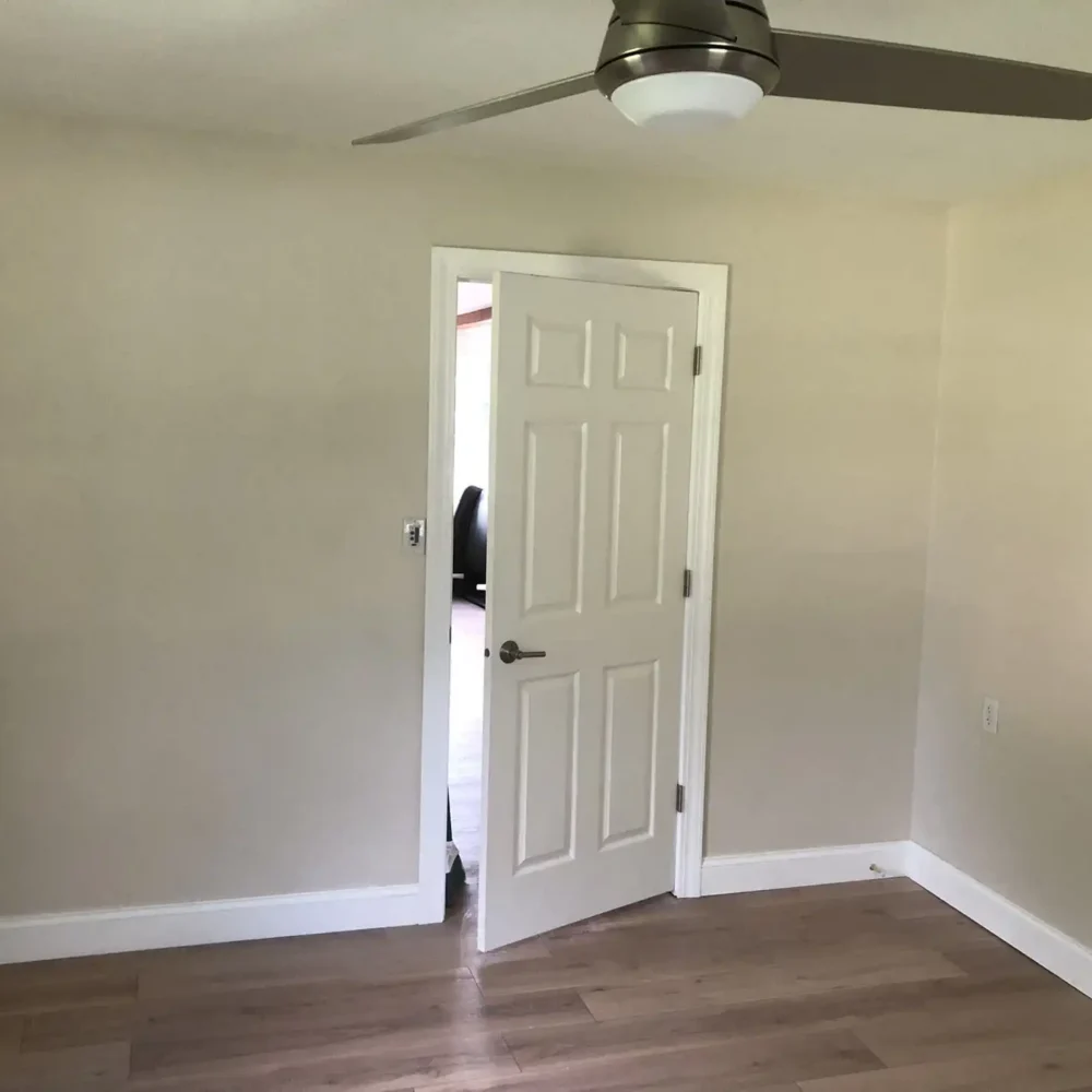 Living Space with a New Door
